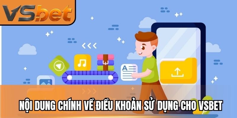 Nội dung chính về điều khoản sử dụng cho nhà cái VSBET